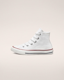 Converse Chuck Taylor All Star Fiu Magasszárú Fehér | HCANUVM-HU